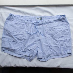 Blue Linen Old Navy Shorts